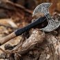 Large Norse Battle Axe, Double sided Medieval Axe Vikings Axe, Hand forged Double Edge Axe
