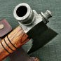 Handmade Damascus Pipe Axe, Tomahawk Axe, Battle Axe, Outdoor Camp Hatchet Axe with Leather Sheath