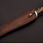 Handmade Hunting Knives - Carbon Steel Camping Knife - Fixed Blade Knife with Sheath, Gifts for Men