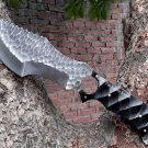 Handmade Full Tang Tracker Knife with Sheath, Outdoor Camping Hunting Knives gift for Men