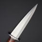 Handmade D2 Steel Arkansas Toothpick Knife with Leather Sheath Anniversary gift for Husband