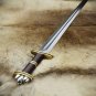 Viking Sword - Double edge Blade Vikings sword - Damascus Steel Blade Fully Functional Ready Sword