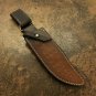 13 Inches Handmade D2 Steel Hunting Bowie Knife, Wood and Bone Handle Camping knife