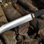Viking Seax Knife Same as Movie, Hand forged Viking knife with Leather Sheath