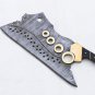 4-piece- Handmade Damascus Kitchen Knife Set, Ultra-Sharp Professional Chef Knife Set