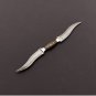 Double Blade Hunting Knife - Haladie Knife Sharp Double Edged Blade, Gift for Men