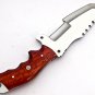 Tracker Knife - Handmade carbon steel Hunting & Camping knife with Leather sheath