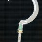 Handmade Carbon Steel Moon Moon Crescent Knife with Leather Sheath