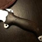 Predator Machete Knife, Full Tang Knife Machete Arnold Schwarzenegger Movie Knife with Sheath