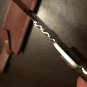 Predator Machete Knife, Full Tang Knife Machete Arnold Schwarzenegger Movie Knife with Sheath