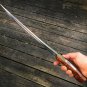 Custom Handmade D2 Steel Drop Point Knife with Micarta Handle, Hunting Camping Knife