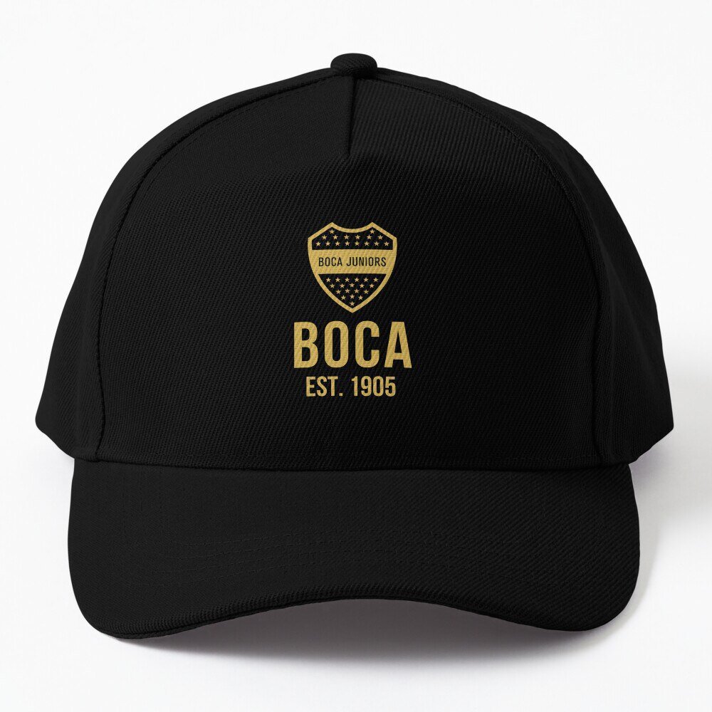 Boca Juniors Gold Baseball Cap Unisex Hat Casquette Snapback