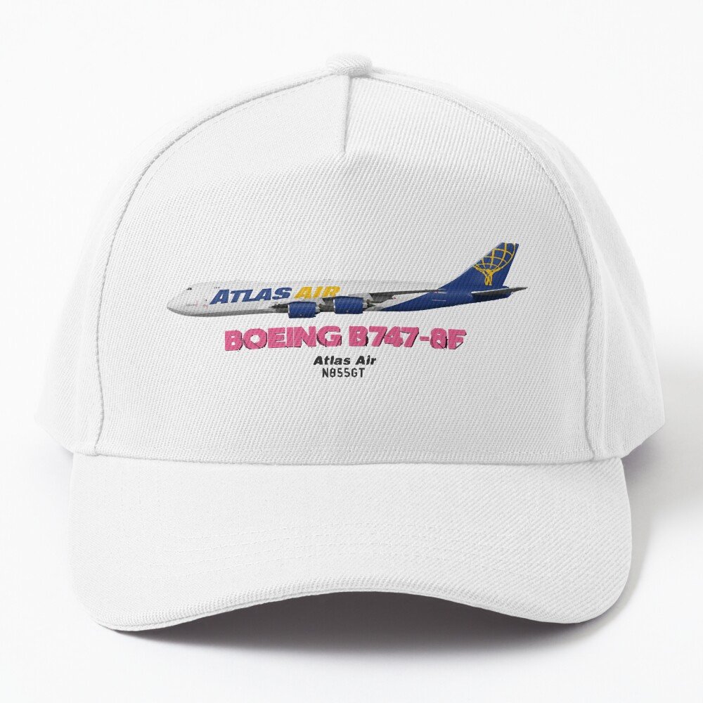 Boeing B747-8F - Atlas Air Baseball Cap Unisex Hat Casquette Snapback