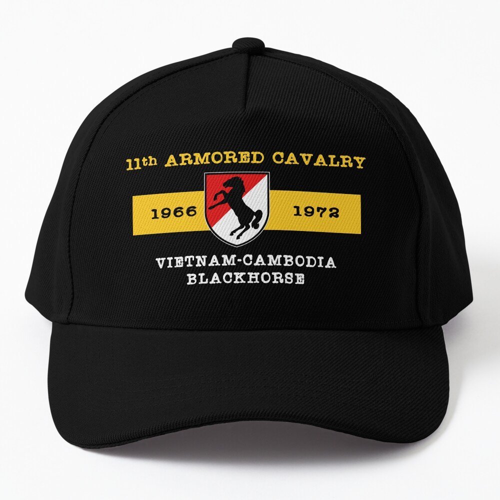 11th Armored Cavalry Regiment Vietnam Cambodia Baseball Cap Casquette ...