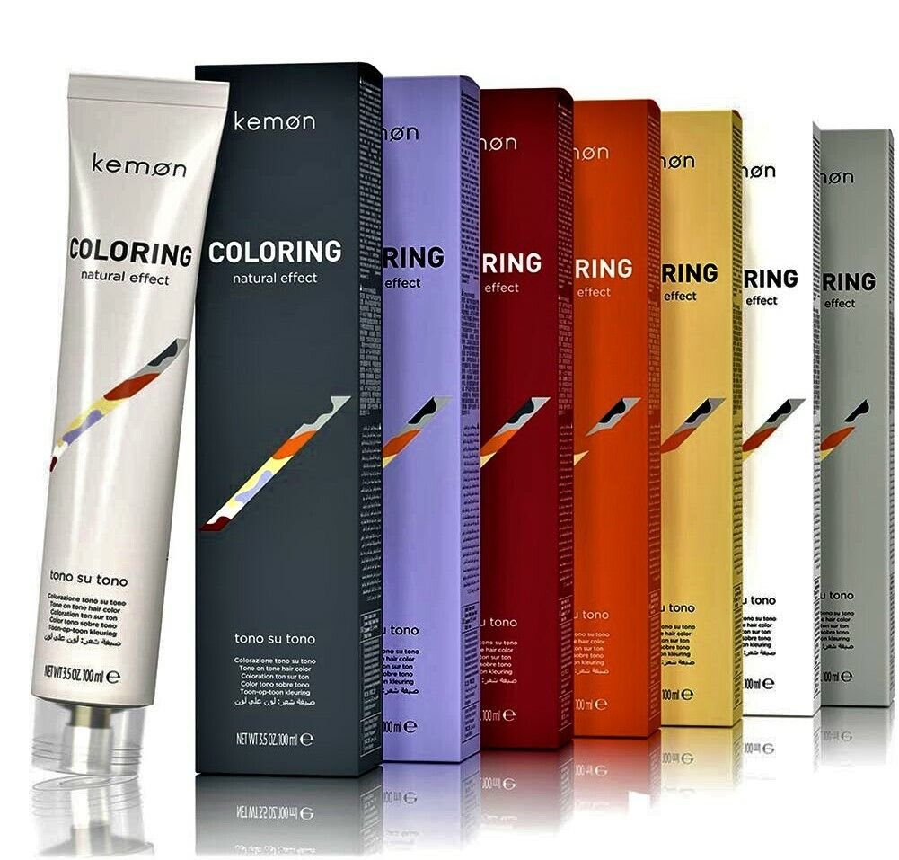 Kemon Coloring System Hair Color 8.36 Light Mahogany Golden Blonde 3.4 oz