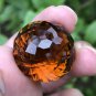 68 Ct,Citrine an Umbrella Round Fancy Cut Gemstone