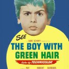 boy with green hair