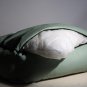 Fashion Style High Quality Easy Clean PU Leather Light Green Dog Sofa