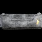 Gradient high-end PU leather gray dog sofa