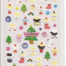 Japanese Kawaii San-X Cloth-like Lambs Christmas Stickers