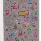 Japanese Kawaii San-X Metallic Pandas Christmas Stickers