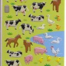 Mind Wave Farm Animals Sticker Sheet