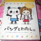 Kamio Girl and Panda Mini Memo Pad