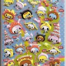Crux Japanese Local Animals and Foods Puffy Sticker Sheet
