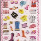 Korean Clothes and Accessories Mini Sticker Sheet