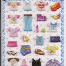 Korean Shirts and Skirts Mini Sticker Sheet