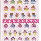 Lemon Co. Cupcakes and Macaroons Mini Sticker Sheet