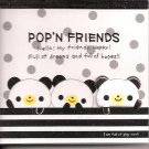 Kamio Pop'N Friends Bears Mini Memo Pad