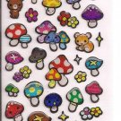 Crux Squirrels and Mushrooms Sparkly Sticker Sheet