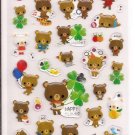 Kamio Happy Memorial Sky Sticker Sheet with Silver Accents