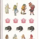 Sun More The Macmillan Alice in Wonderland Alice, Twiddle Dee and Twiddle Dum Sticker Sheet