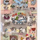 San-X Pandas Sticker Sheet #6