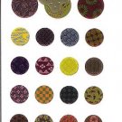 Active Corporation Japanese Patterns Sticker Sheet