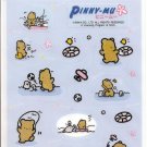 San-X Pinny Mu Active Life Large Sticker Sheet