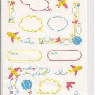Motto Japanese Speech and Border Sticker Sheet