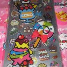Q-LIa Candy and Sweets Double Sticker Sheet Set