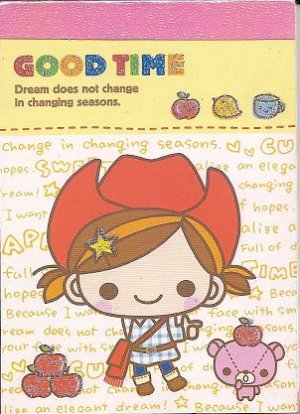 Crux Good Time Mini Memo Pad