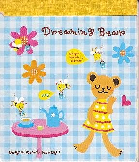 Preco Co. Dreaming Bear Mini Mini Memo Pad