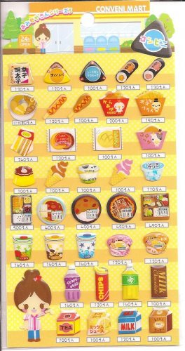 Crux Convenience Store Sticker Sheet