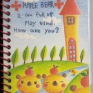 Kamio Apple Bears Mini Spiral Notebook