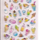 Crux Sparkly Cold Desserts Sticker Sheet