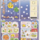 San-X Mikan Bouya, Amaguri Chan, and Friends Jumbosealdass Sticker Booklet #5