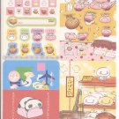 San-X Kogepan, Tare Panda, and Friends Jumbosealdass Sticker Booklet #8