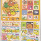 San-X Mikan Bouya and Friends Jumbosealdass Sticker Booklet #14