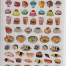 Crux Real Japanese Food Sparkly Sticker Sheet