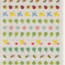 Mind Wave Birds, Clovers, and Bees Sparkly Sticker Sheet
